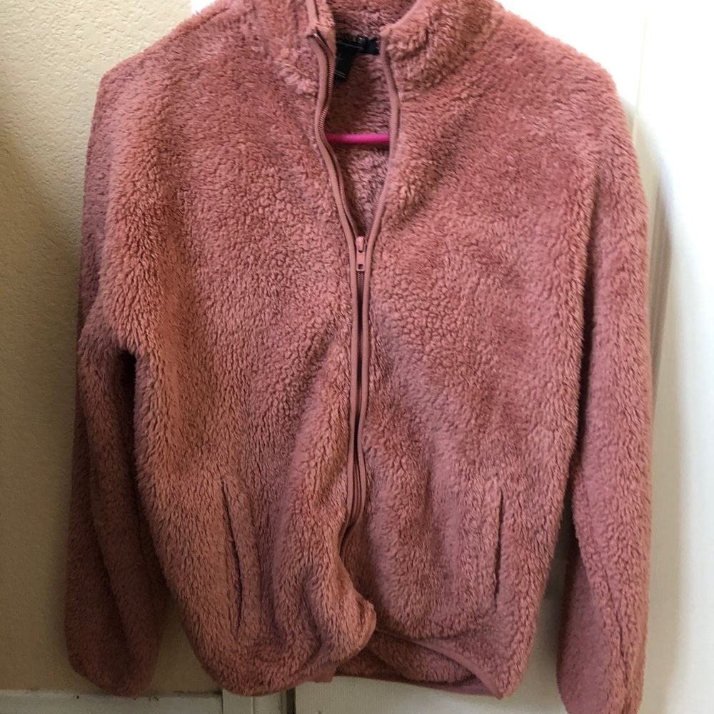 Forever 21 teddy jacket